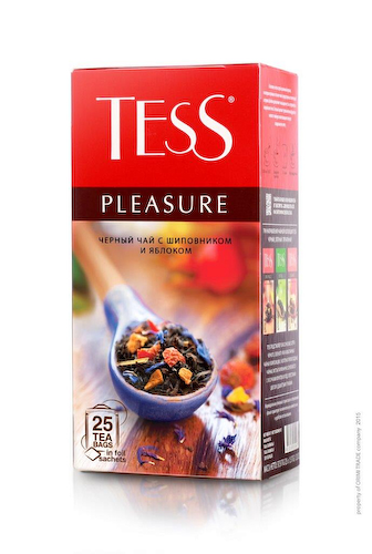 Чай черный ароматизированный Tess Berry Bar, в пирамидках, 20 шт. #1