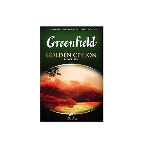 Чай Greenfield Golden Ceylon черный листовой, 200 гр. #1