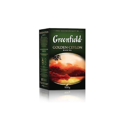 Чай Greenfield Golden Ceylon черный листовой, 100 гр. #1