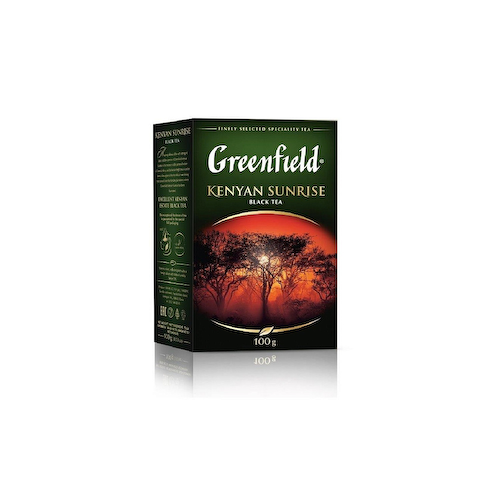 Чай Greenfield Kenyan Sunrise черный листовой, 100 гр. #1