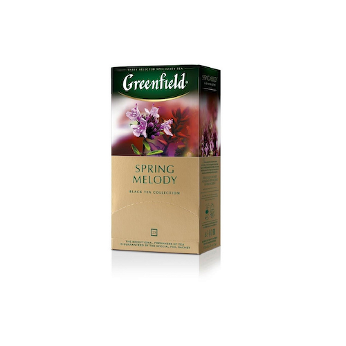Чай Greenfield Spring Melody черный в пакетиках, 25 шт. #1
