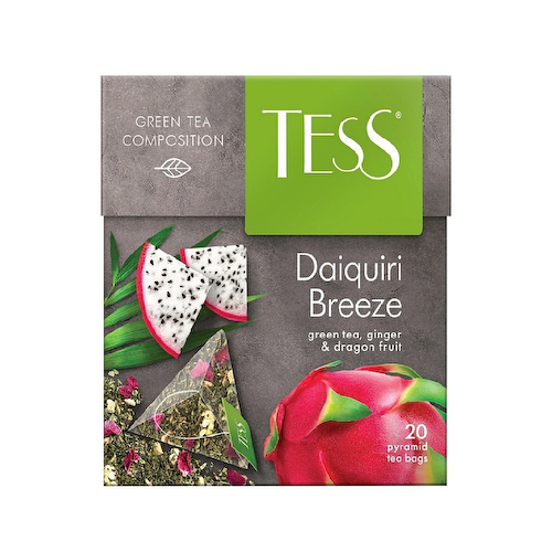 Чай зеленый Tess Daiquiri Breeze, в пирамидках, 20 шт. #1