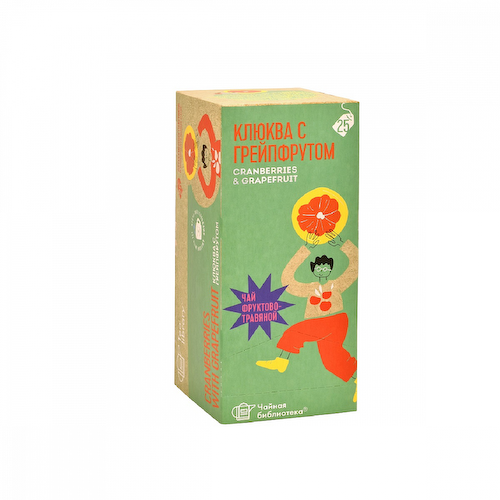 Клюква с грейпфрутом и гибискусом, 45 гр. #1