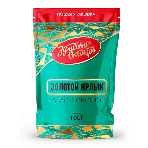 Какао Золотой Ярлык, Красный Октябрь 100 гр. #1