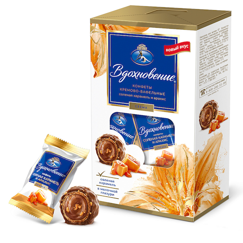Конфеты в коробке Вдохновение Fruzipan Mango&Coconut с манго и кокосом, 145 г #1