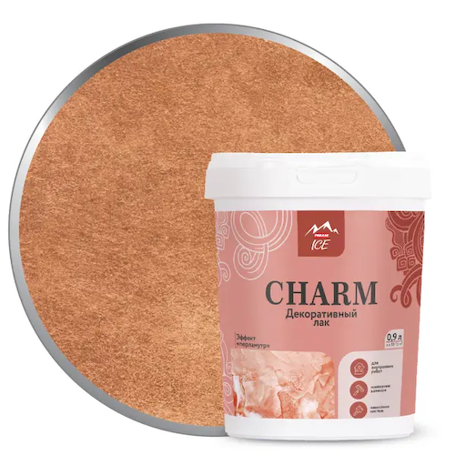 Лак декоративный Parade ICE Charm 0.9 л цвет медный #1