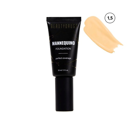 BEAUTYDRUGS Тональный крем Mannequino Foundation с атласным финишем #1