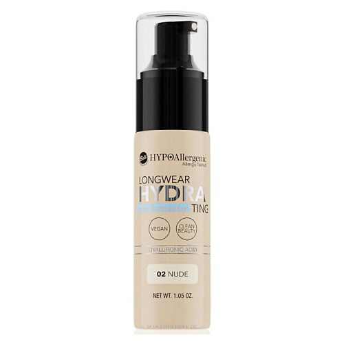 BELL Тональная основа HypoAllergenic Longwear Hydrating Balm Foundation #1
