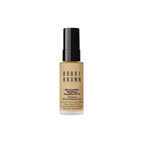 BOBBI BROWN Устойчивое тональное средство в мини-формате Skin Long-Wear Weightless Foundation Mini SPF 15 #1