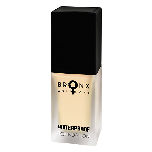 BRONX COLORS Водостойкая тональная основа Waterproof Foundation #1