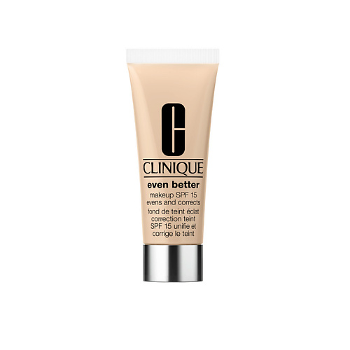 CLINIQUE Корректирующий тональный крем, выравнивающий тон кожи с SPF 15 Even Better Makeup #1