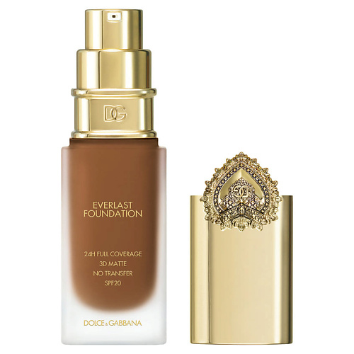 DOLCE&GABBANA Стойкий матовый тональный крем Everlast foundation SPF20 PA+++ #1