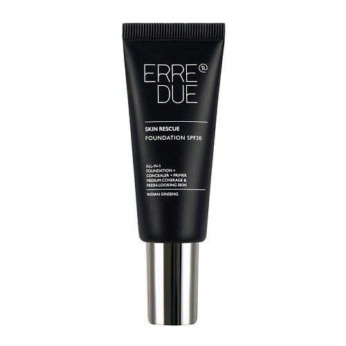 ERRE DUE Тональная основа увлажняющая SPF30 Skin Rescue Foundation #1
