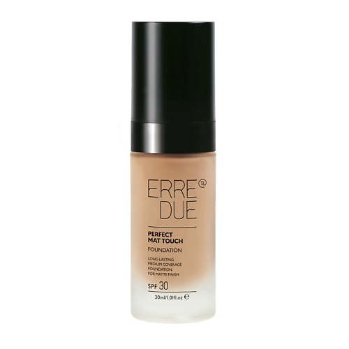 ERRE DUE Тональное средство матирующее Perfect Mat Touch Foundation #1