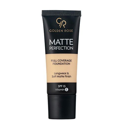 GOLDEN ROSE Тональный крем Matte Perfection Full Coverage FOUNDATION #1
