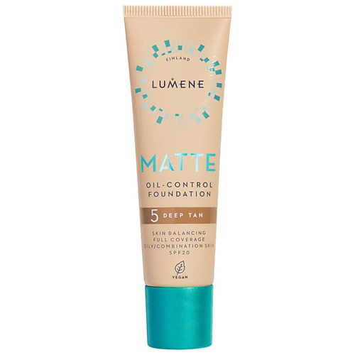 LUMENE Матирующий тональный крем Matte Oil-Control Foundation SPF20 #1