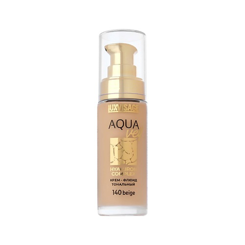 LUXVISAGE Крем-флюид тональный для лица AQUA VEIL HYALURON COMPLEX #1