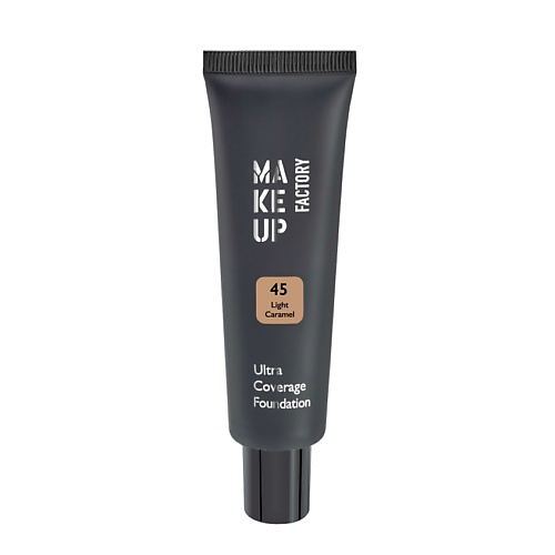 MAKE UP FACTORY Тональный крем с плотным покрытием Ultra Coverage Foundation #1