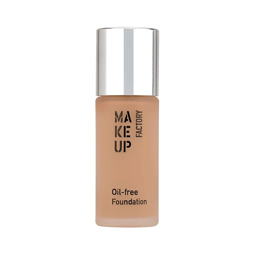 MAKE UP FACTORY Тональный крем без содержания масла матирующий Oil-Free Foundation #1