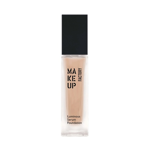 MAKE UP FACTORY Тональный крем для лица с эффектом сияния Luminous Serum Foundation #1