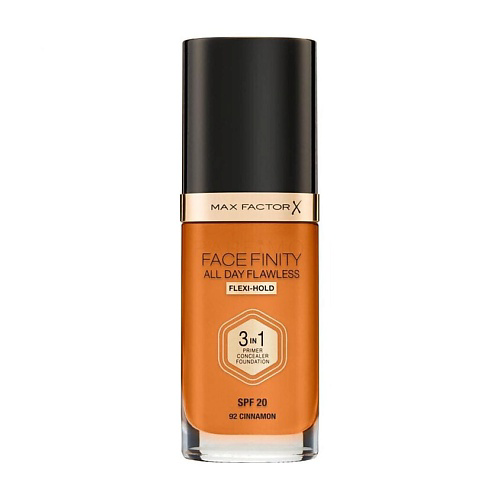 MAX FACTOR Тональная основа Facefinity All Day Flawless 3 в 1 #1