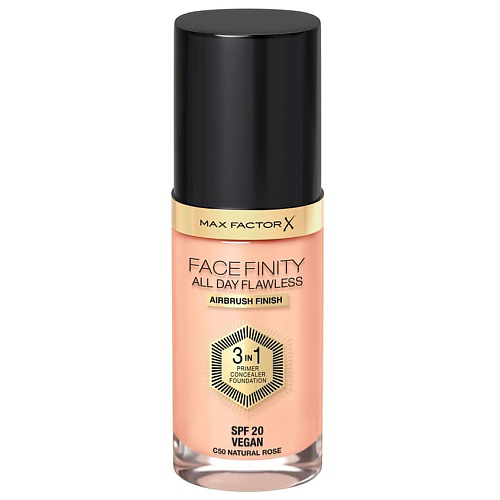 MAX FACTOR Тональная основа Facefinity All Day Flawless 3 В 1 #1