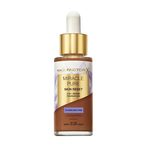 MAX FACTOR Тональный крем-сыворотка Miracle Pure Skin Reset 2in1 #1