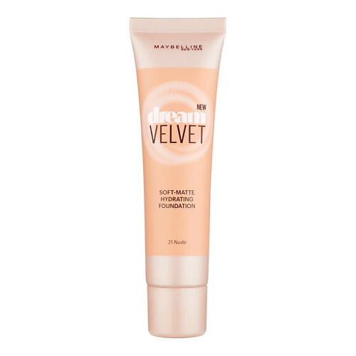 MAYBELLINE NEW YORK MAYBELLINE Матовый тональный крем Dream Velvet Soft-Matte Hydrating Foundation #1