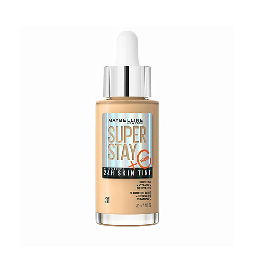 MAYBELLINE NEW YORK MAYBELLINE Тональный тинт-сыворотка Super Stay Skin Tint + Vitamin C #1