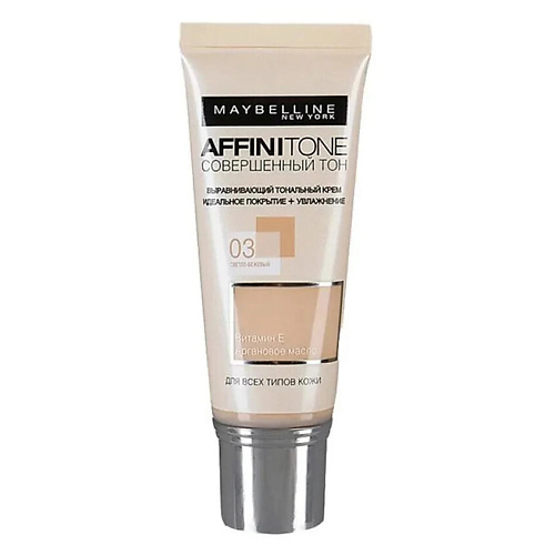 MAYBELLINE NEW YORK MAYBELLINE Увлажняющий тональный крем Affinitone #1