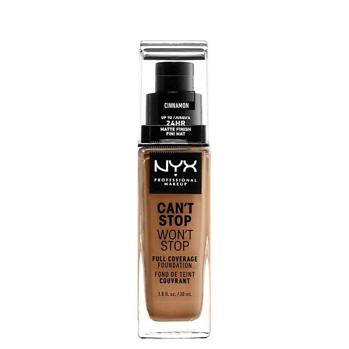 NYX Professional Makeup NYX PROFESSIONAL MAKEUP Стойкий тональный крем Can't Stop Won't Stop #1