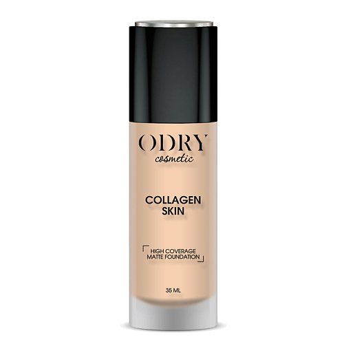 ODRY Маскирующий тональный крем с матовым финишем COLLAGEN SKIN тон 01 #1