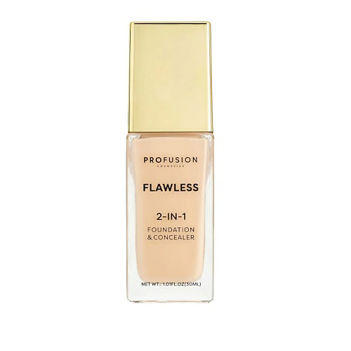 PROFUSION Тональная основа и корректор 2 в 1 Flawless #1