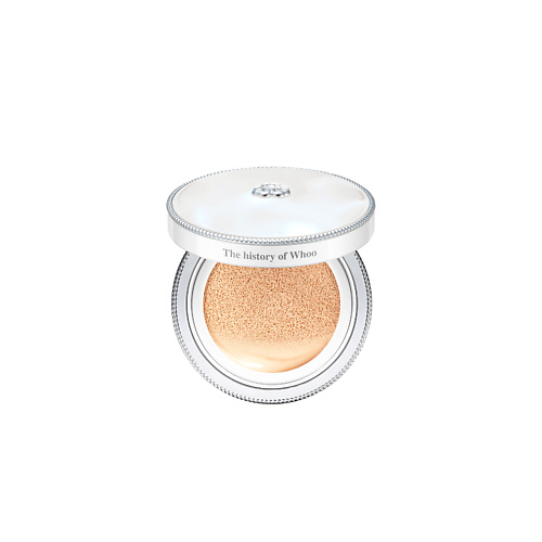THE HISTORY OF WHOO Кушон Gongjinhyang Seol Radiant White Moisture + Сменный блок (рефилл) #1