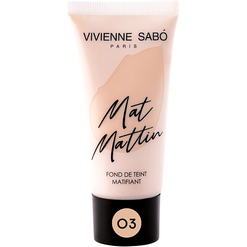 VIVIENNE SABO Матирующий тональный крем Mat Mattin #1