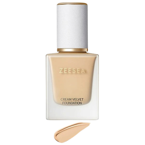 ZEESEA Тональная основа Cream Velvet Liquid Foundation #1