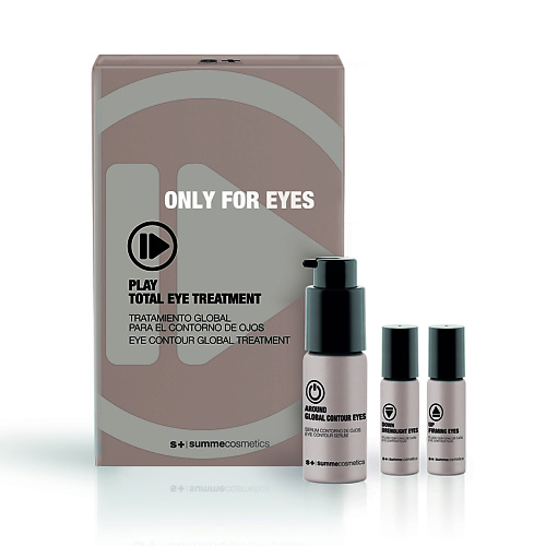S+ SUMMECOSMETICS Комплексный омолаживающий уход за кожей вокруг глаз PLAY TOTAL EYE TREATMENT #1