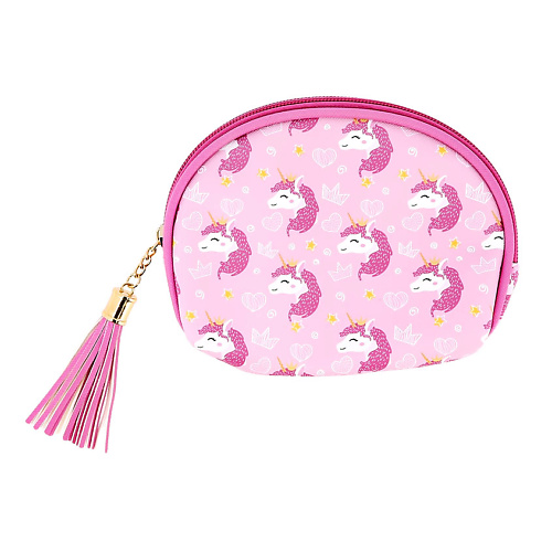 MISS PINKY Косметичка овальная unicorns #1