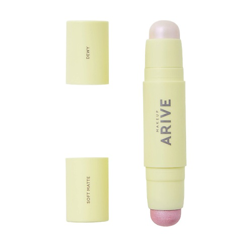 ARIVE MAKEUP Двойной стик-хайлайтер Duo Highlighter Stick Soft Matte & Dewy #1