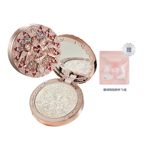FLOWER KNOWS Компактный хайлайтер Little Angel Embossed Highlighter 8 #1
