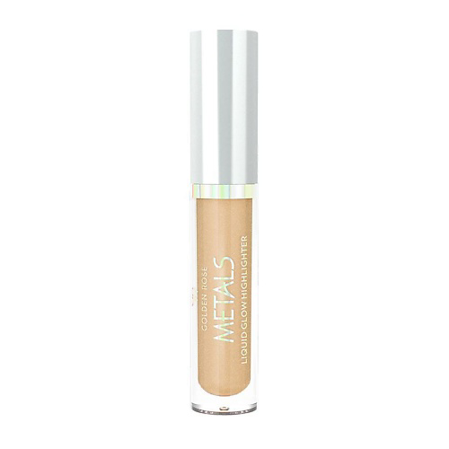 GOLDEN ROSE Хайлайтер для макияжа лица METALS Liquid Glow Highlighter #1