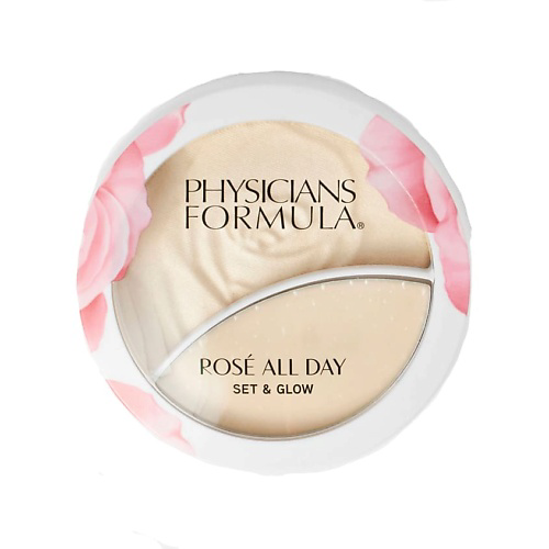 PHYSICIANS FORMULA Хайлайтер 2в1 Rose All Day Set&Glow #1
