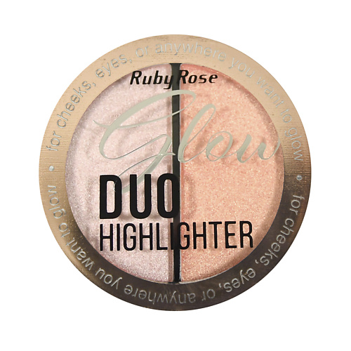 RUBY ROSE Хайлайтер двойной Duo Highlighter #1