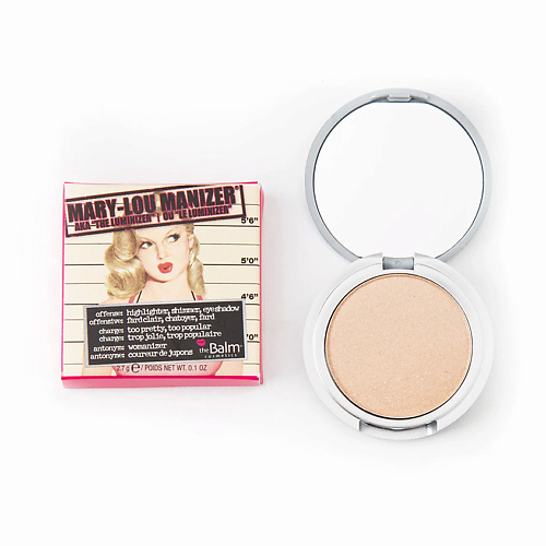 THEBALM Хайлайтер Mary Lou Manizer в дорожном формате #1