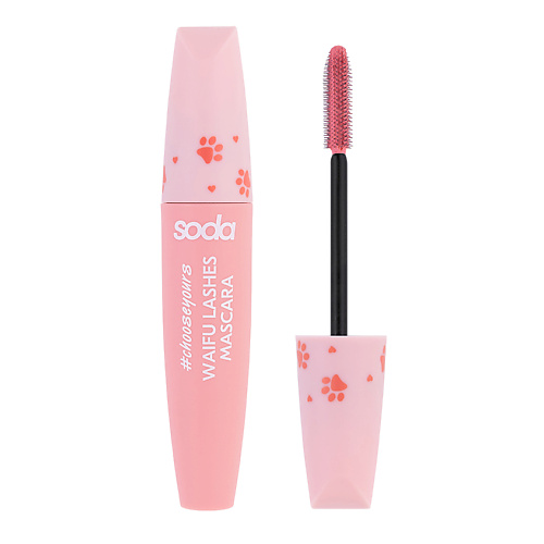 SODA Цветная тушь для ресниц WAIFU LASHES MASCARA #chooseyours #1
