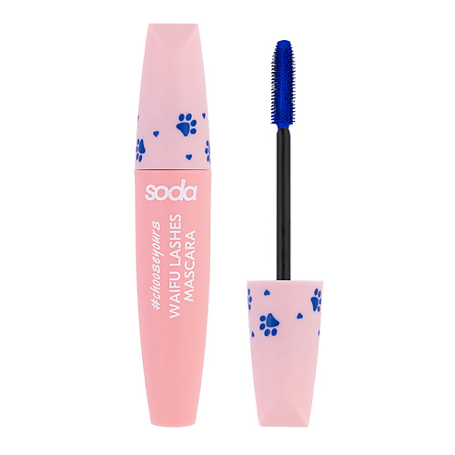 SODA Цветная тушь для ресниц WAIFU LASHES MASCARA #chooseyours #1