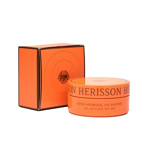 HERISSON Гидрогелевые патчи под глаза "с частицами золота" Gold Hydrogel Eyepatches #1