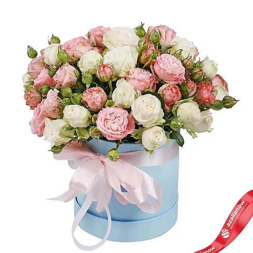 AZALIANOW ЦВЕТЫ. ПОДАРКИ. ДЕКОР Букет из 15 кустовых роз «Пионовидная коробочка» #1
