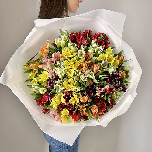 ЛЭТУАЛЬ FLOWERS Букет из Альстромерии 55 шт. #1