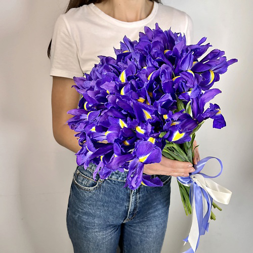 ЛЭТУАЛЬ FLOWERS Букет из ирисов 35 шт. #1